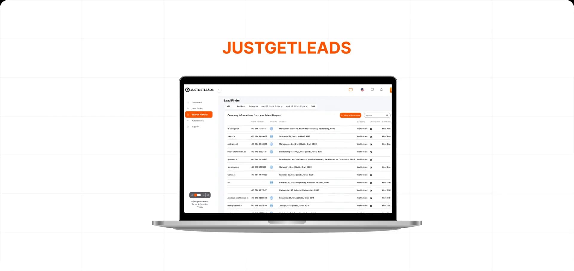 Just Get Leads - CRM Development for Efficient Lead Acquisition banner