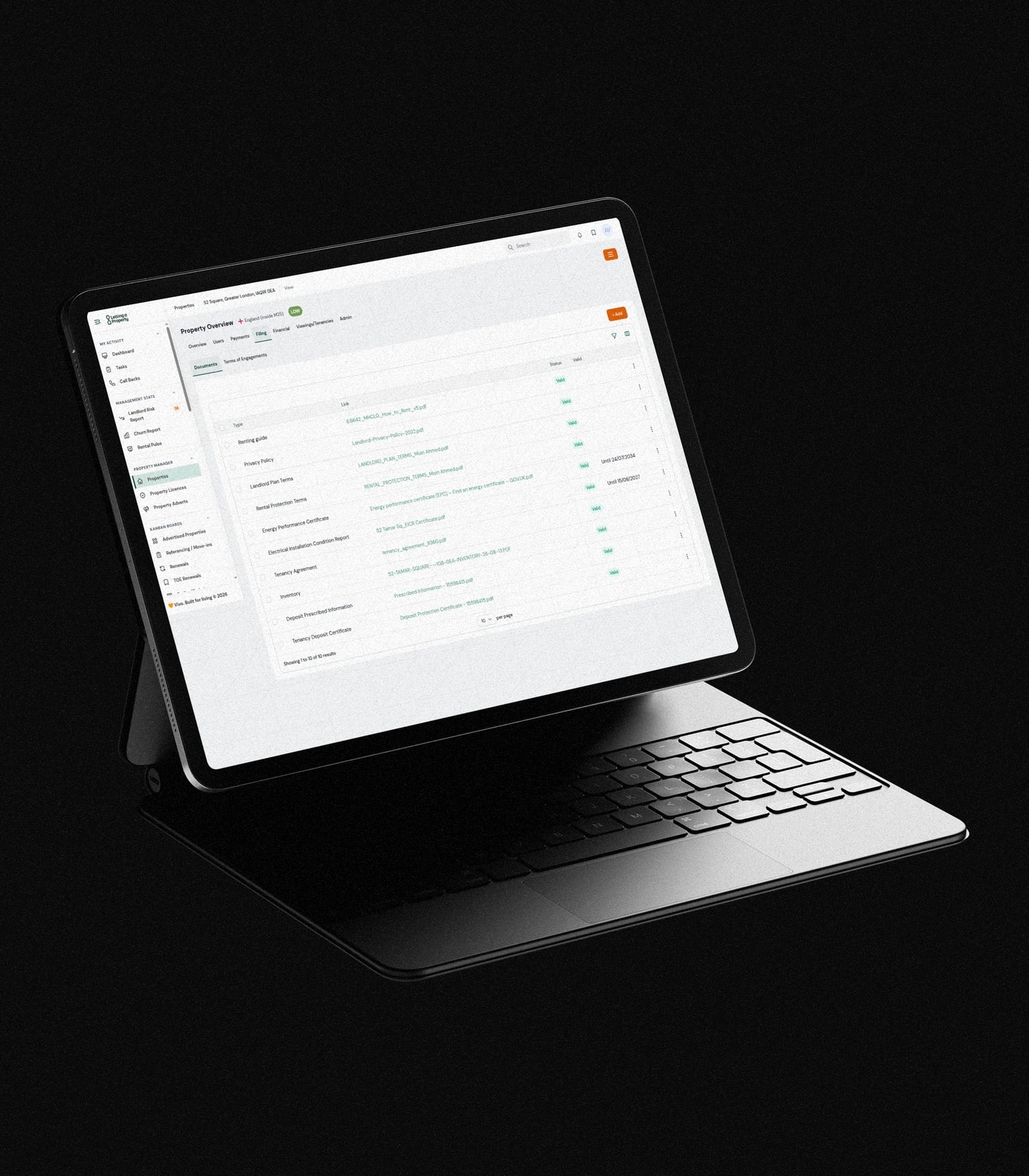 LettingaProperty online letting and tenancy management platform — view 2