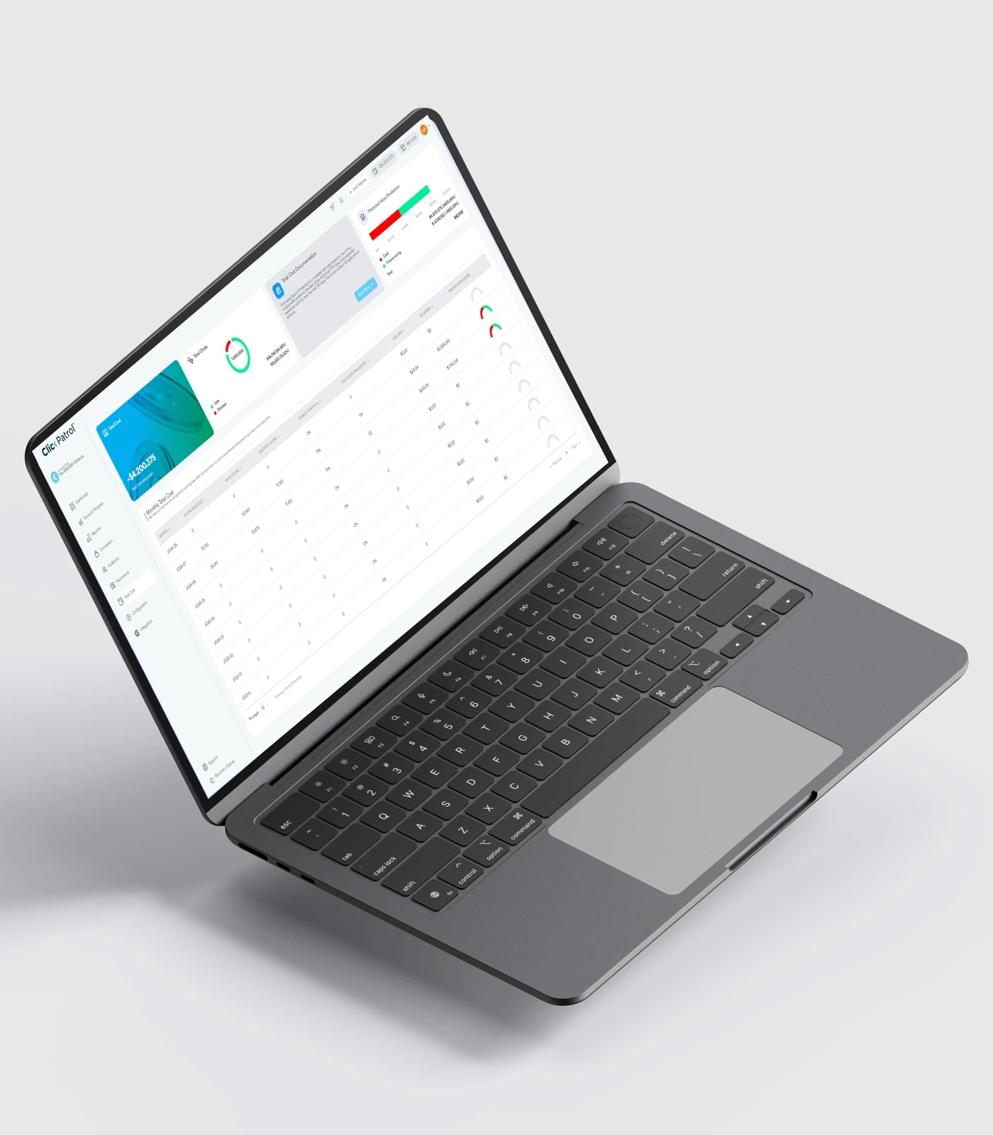 ClickPatrol click fraud detection and advertising protection dashboard — view 3