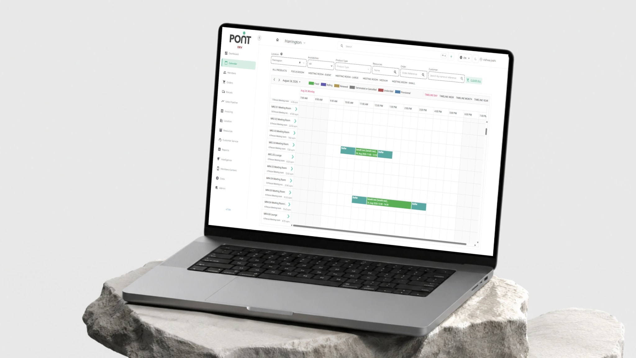PONT coworking and flexible workspace management platform
