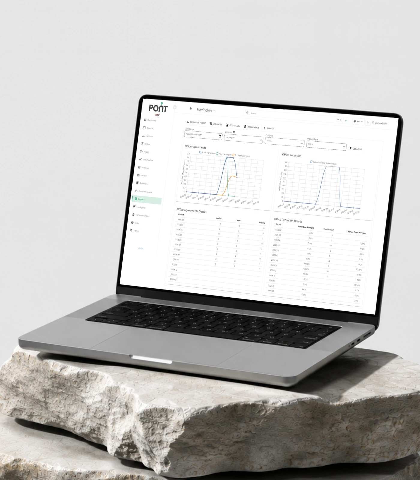 PONT coworking and flexible workspace management platform — view 2