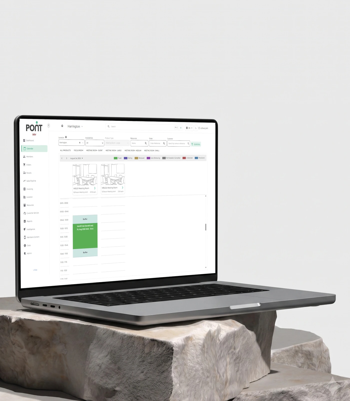 PONT coworking and flexible workspace management platform — view 2